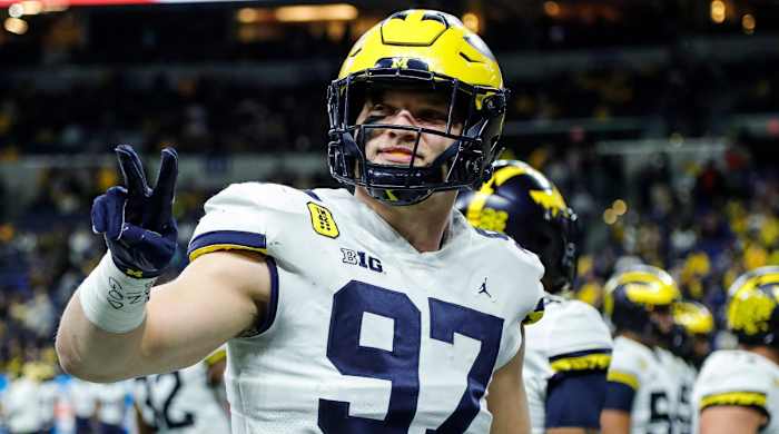 NFL Draft prospect Aidan Hutchinson